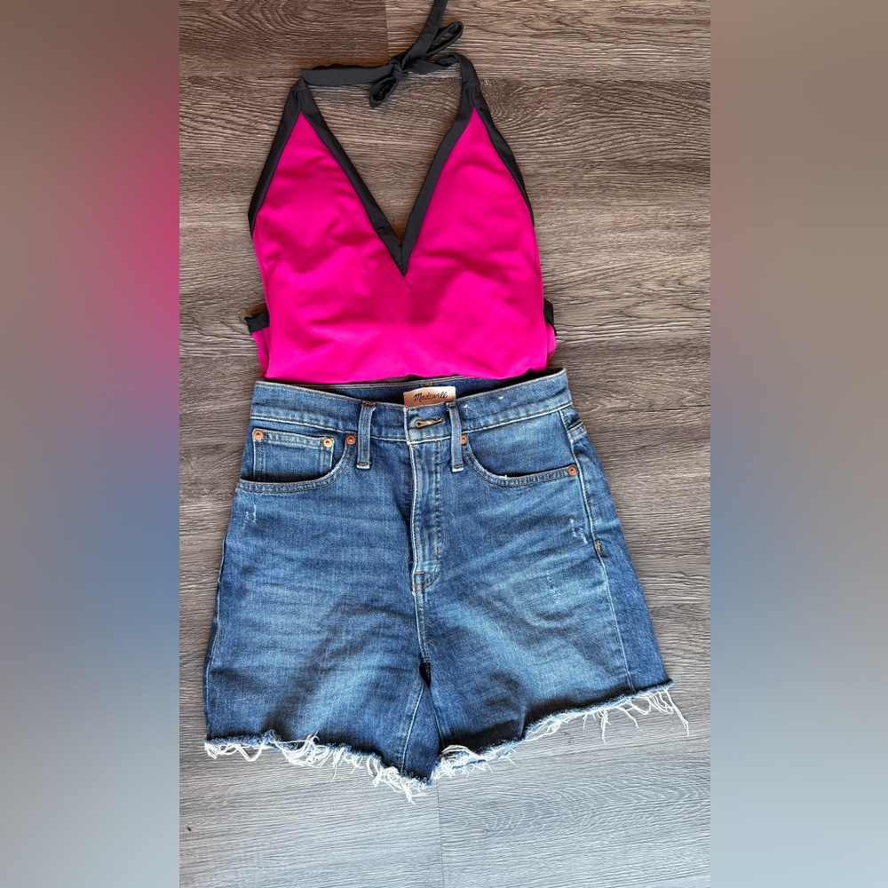 Madewell Blue Denim Shorts